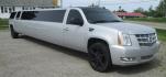 2011 Silver /Black Chevrolet Suburblade (GNSCHE08BR3) , located at 1725 US-68 N, Bellefontaine, OH, 43311, (937) 592-5466, 40.387783, -83.752388 - 2011 200" VIP Suburbalade, Silver, Black Leather, New Paint, New Custom Wheels, LOADED - Photo#2